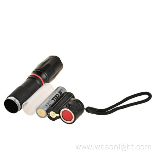 Military Adjustable Focus Side Cob Industrial Flashlight